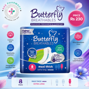 Butterfly Heavy Flow (8pcs)