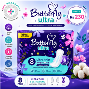 Butterfly Ultra thin - L (8pcs)
